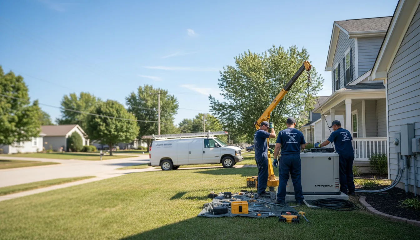 Generator Installation in New Memphis, IL near me